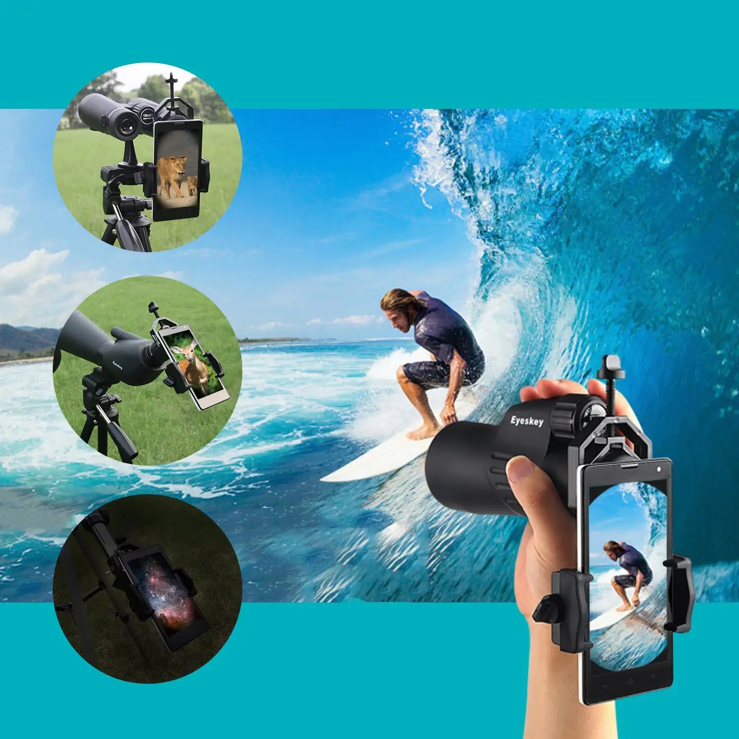 Адаптер Eyeskey CM-4 Digiscoping adapter