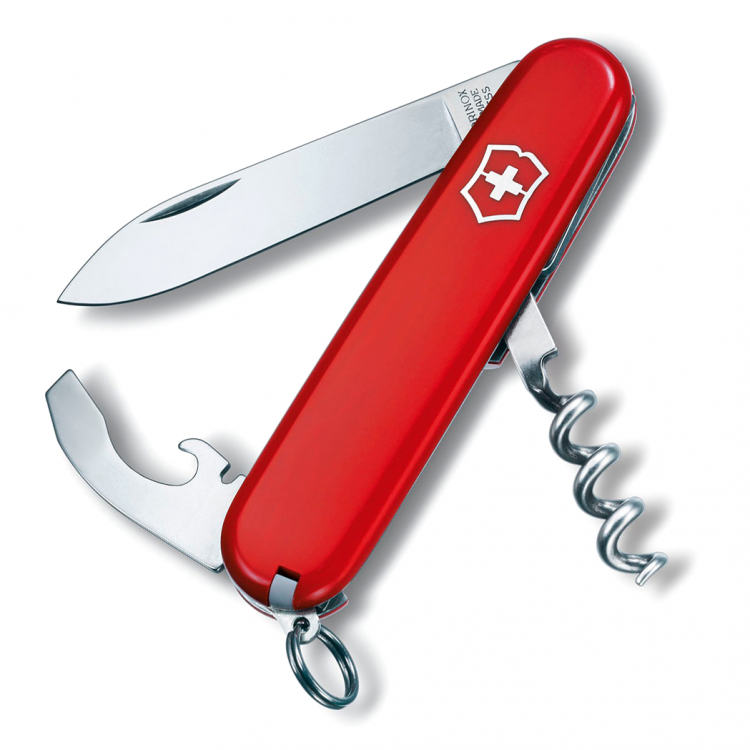 Нож перочинный Victorinox Waiter (0.3303) 84мм 9функций красный карт.коробка