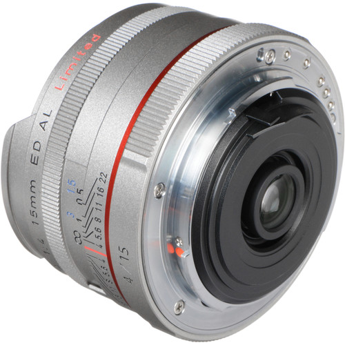 Объектив HD Pentax DA 15 mm f/4 AL Limited Silver