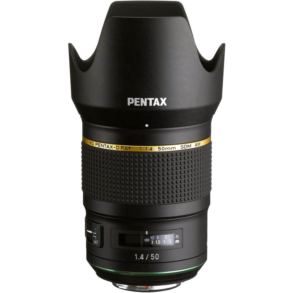 Объектив HD Pentax D FA* 50 mm f/1.4 SDM AW*