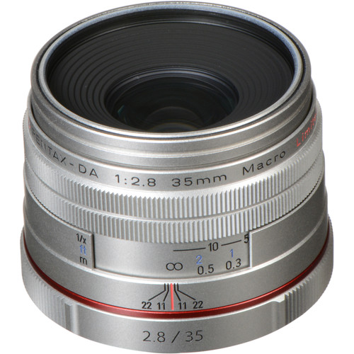 Объектив HD Pentax DA 35 mm maсro Limited Silver