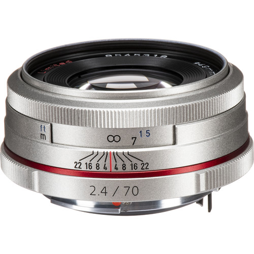 Объектив HD Pentax DA 70 mm f/2.4 Limited Silver