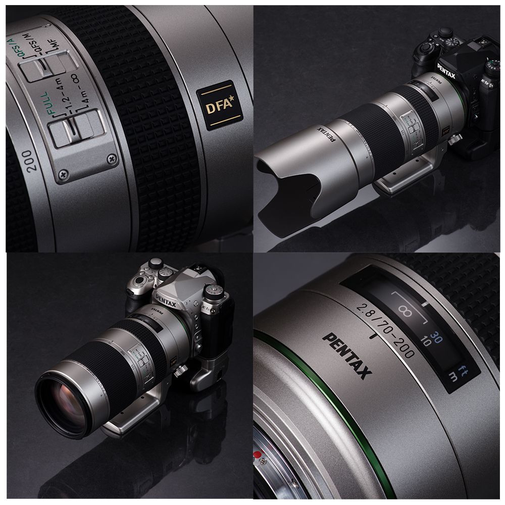 Объектив HD PENTAX-D FA* 70-200 mm F2.8 ED DC AW Silver Edition