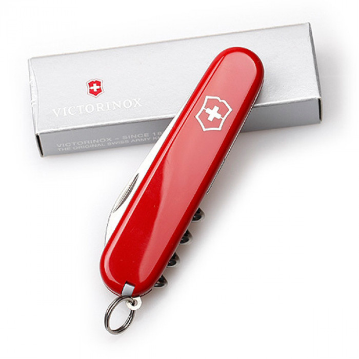 Нож перочинный Victorinox Waiter (0.3303) 84мм 9функций красный карт.коробка