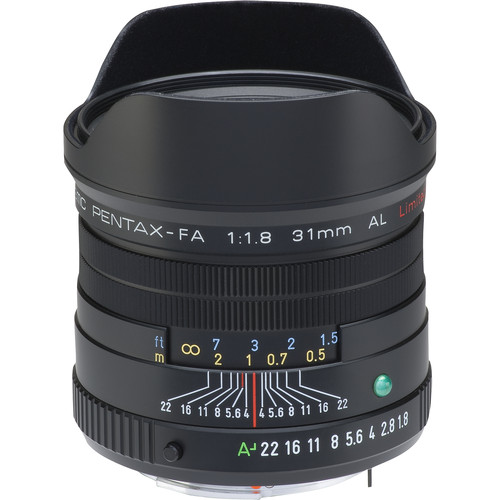 Объектив SMC Pentax FA 31 mm f/1.8 AL Limited