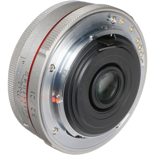 Объектив HD Pentax DA 21 mm f/3.2 AL Limited Silver