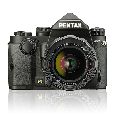 Зеркальный фотоаппарат PENTAX KP body (3 рукоятки в комплекте) черный