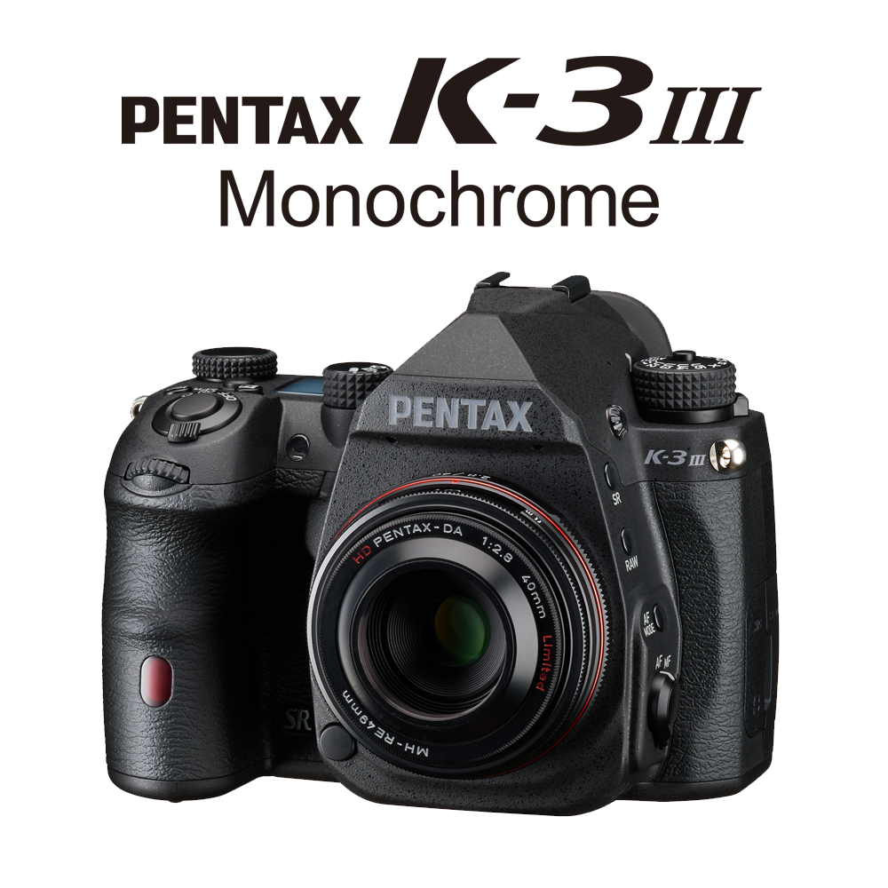 Новая цифровая зеркальная фотокамера PENTAX K-3 Mark III Monochrome